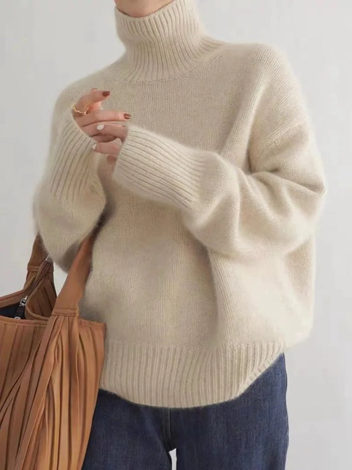Frederika™ | Cashmere-trøje med rullekrave