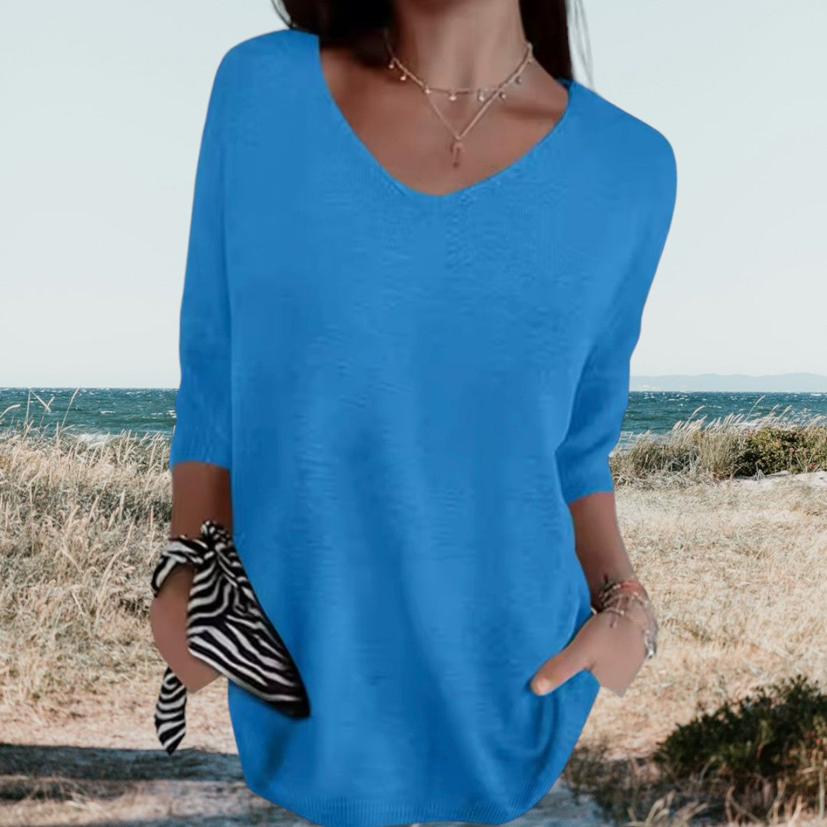Frederika™ | Stilfuld V-Hals Casual Top