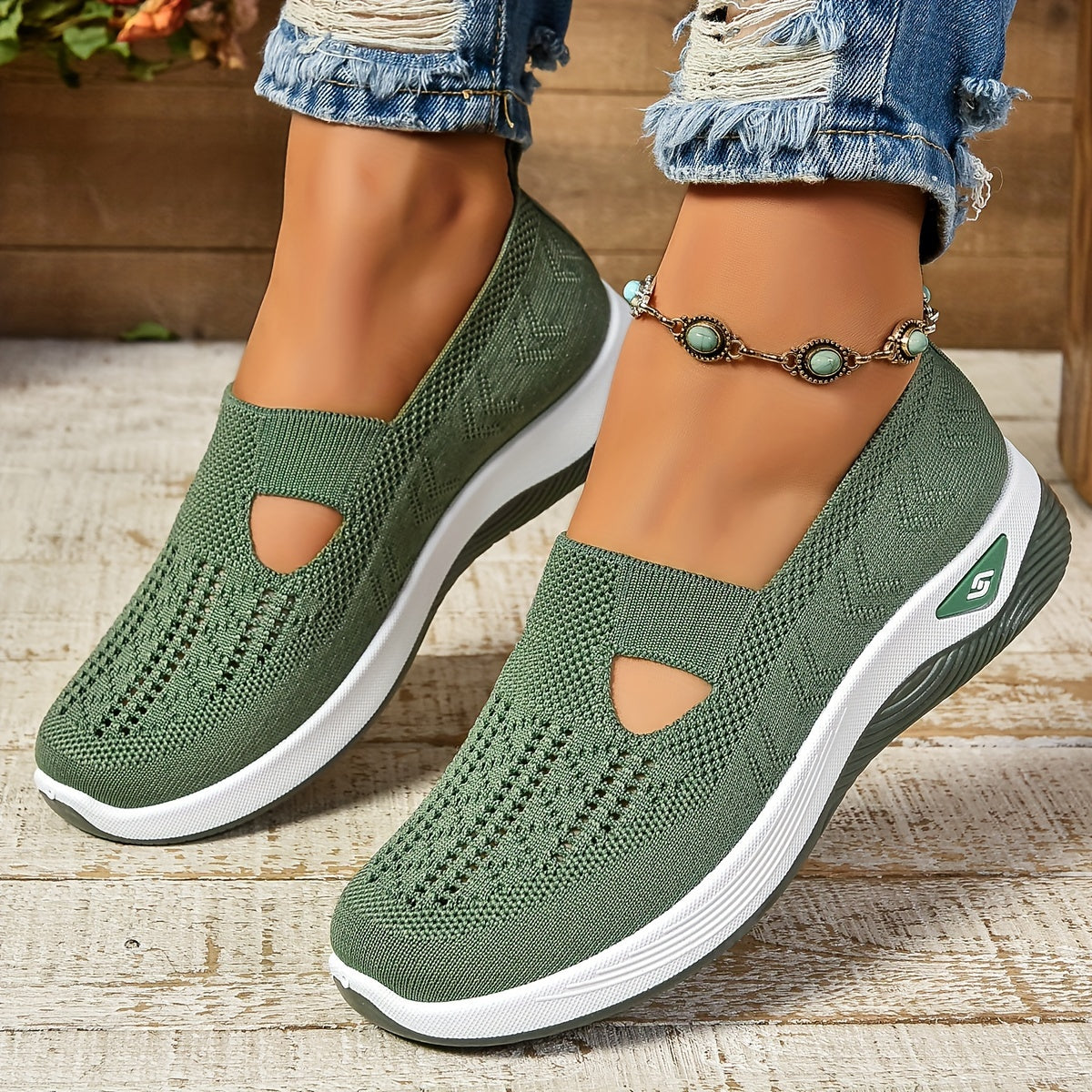 Carmelle – Slip-On åndbare vandresko