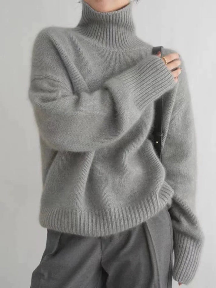 Frederika™ | Cashmere-trøje med rullekrave