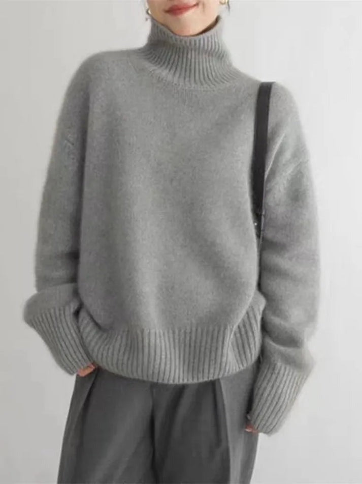 Frederika™ | Cashmere-trøje med rullekrave