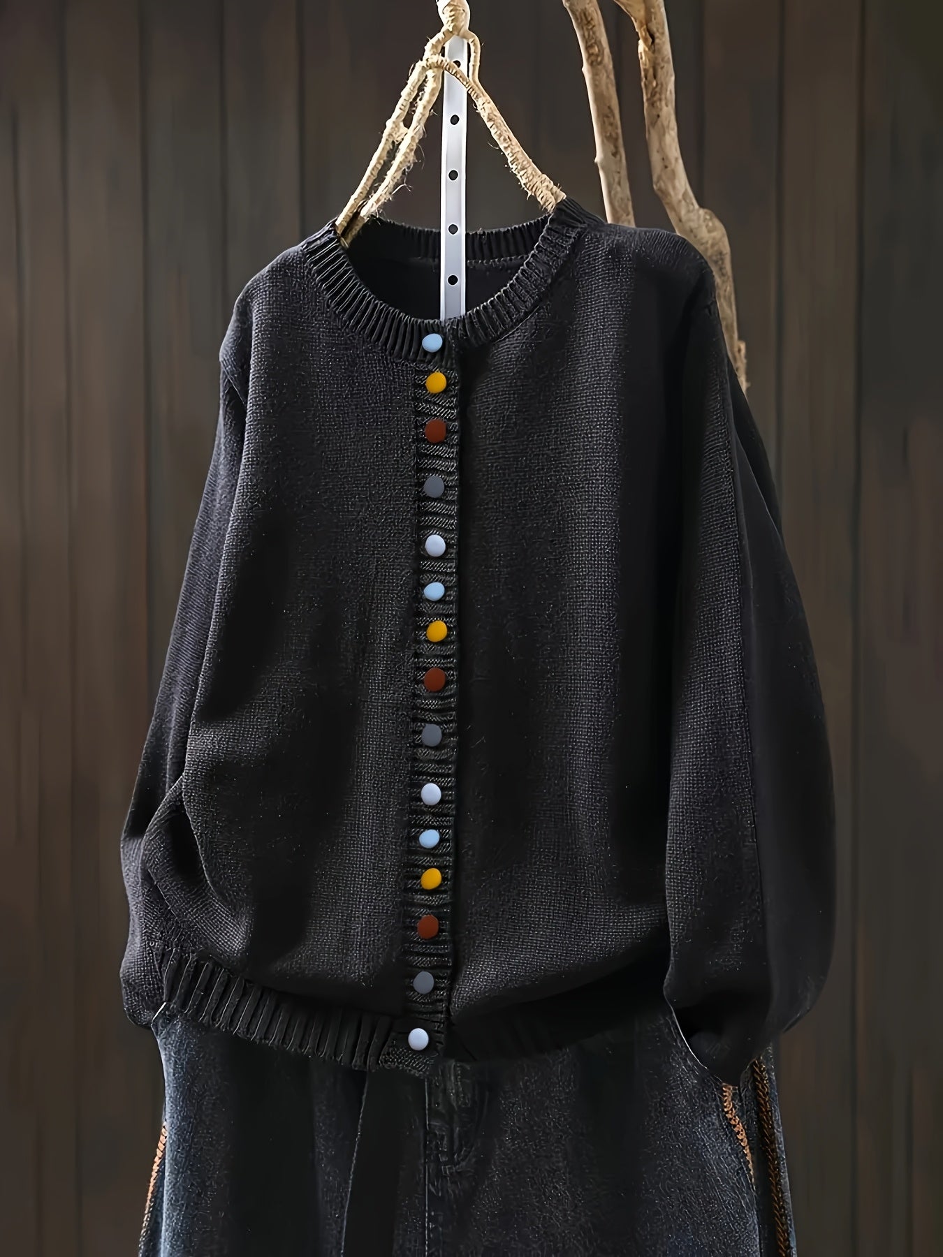 Frederika™ | Komfortabel og Stilfuld Cardigan