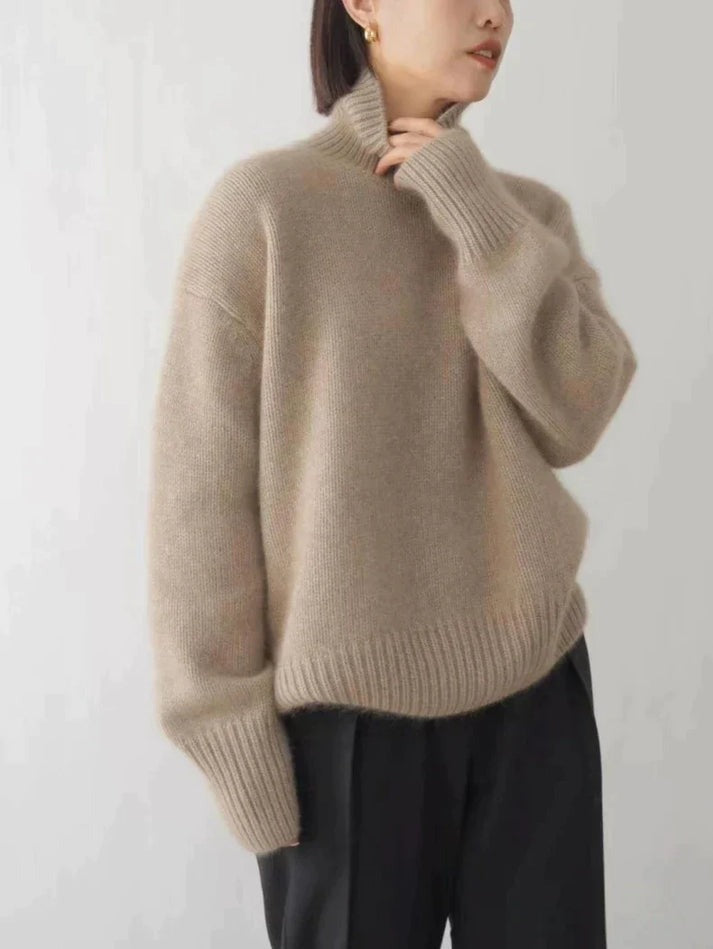 Frederika™ | Cashmere-trøje med rullekrave
