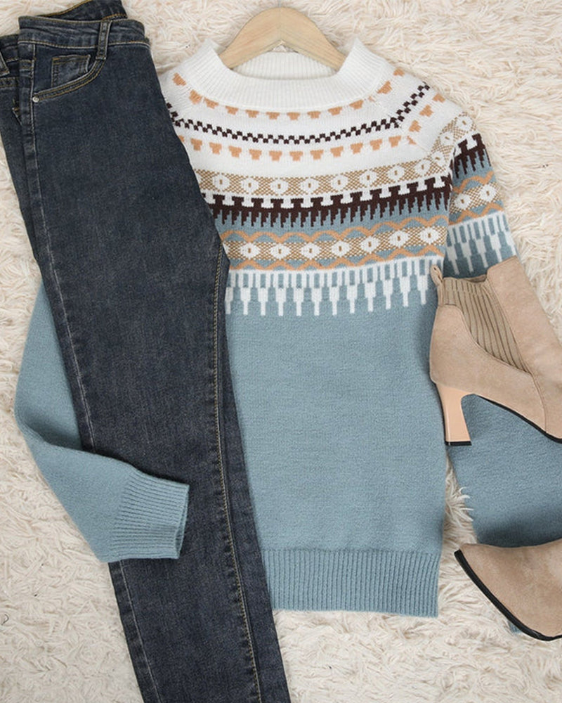Frederika™ | Varm strikket sweater