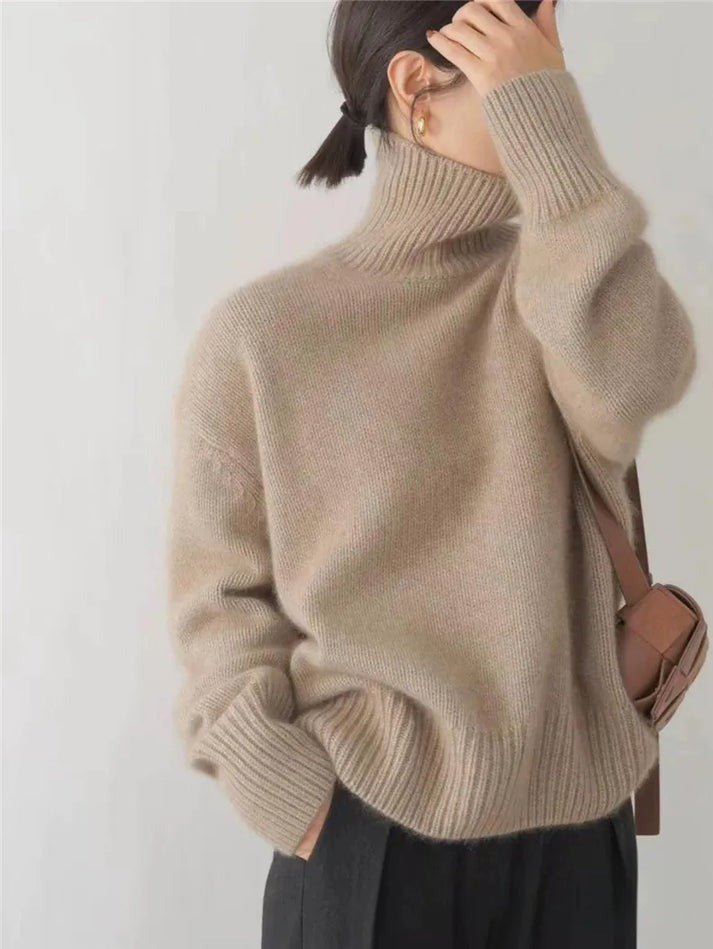 Frederika™ | Cashmere-trøje med rullekrave