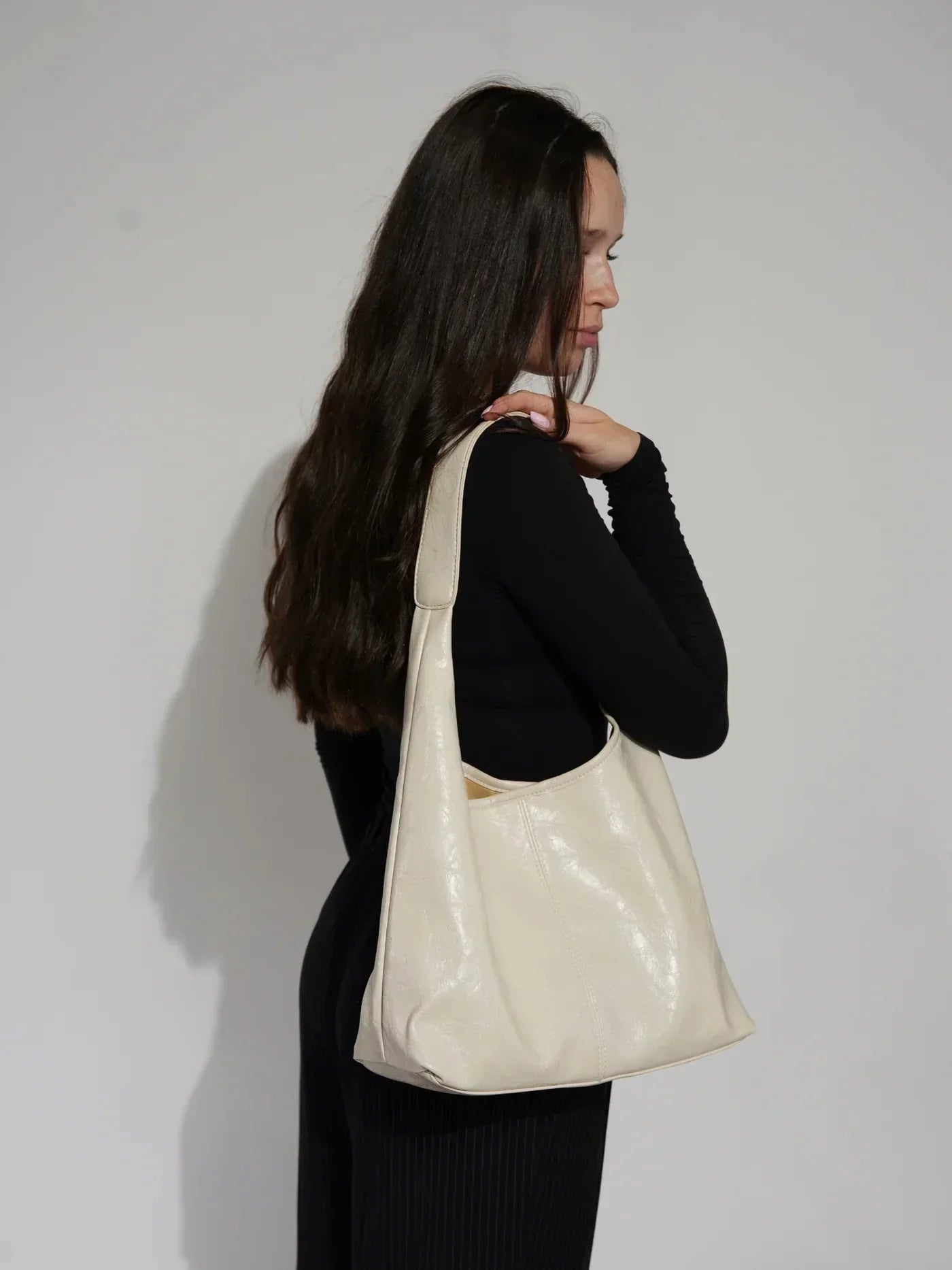 Frederika™ | Stilfuld Løs Hobo Tote Taske