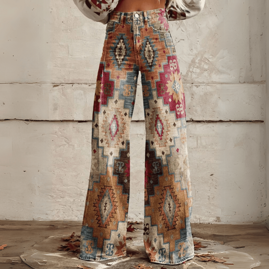 Frederika™ | Vintage Boho Bukser
