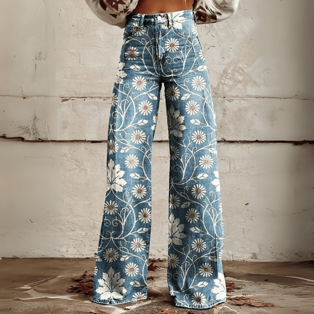 Frederika™ | Vintage Boho Bukser
